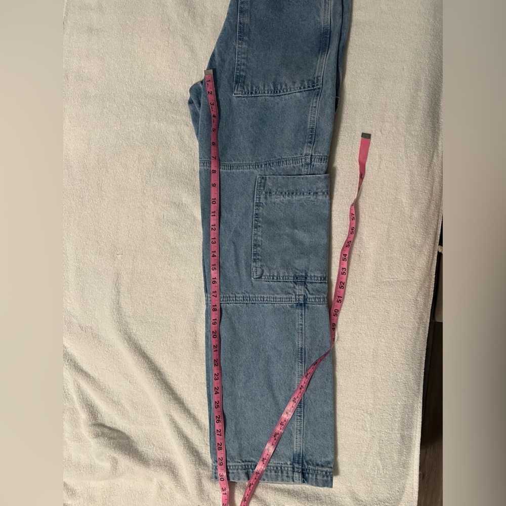The Ragged Priest Women's Straight Leg Combat Carpenter Jeans - Size 28 - Picture 9 of 9